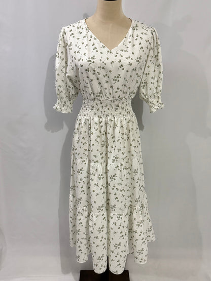 Meadow Dress White