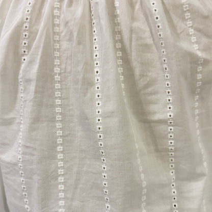 Eyelet Top White