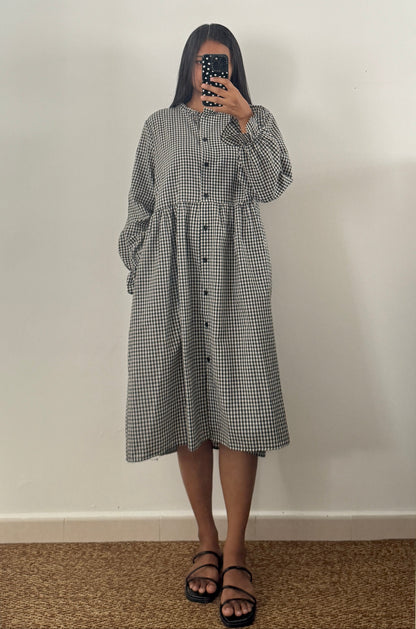 Gingham Dress